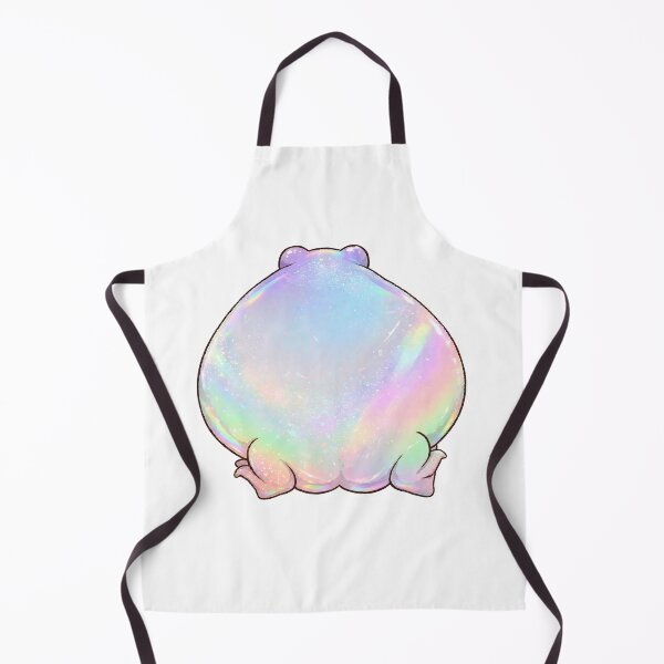 Item preview, Holographic Frog Butt - Cute Sparkly Iridescent Frog Booty designed and sold by Neurospicy Trolls.