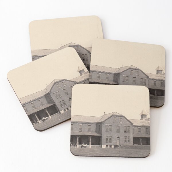 Item preview, Harrisburg State Hospital (Harrisburg, Pennsylvania) Vintage Postcard – Female Wards 9 & 10 designed and sold by GhostlyWorld.