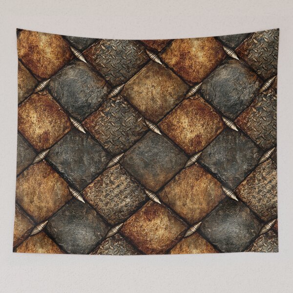 Item preview, Checkered Copper and Iron Weave Art designed and sold by Piotrek0001.