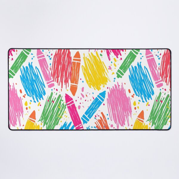 Item preview, Colorful Crayon Scribble Print Pattern designed and sold by RichardRags.