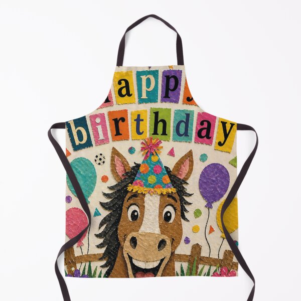 Item preview, Happy Birthday Horse Party Hats designed and sold by Mauswohn.