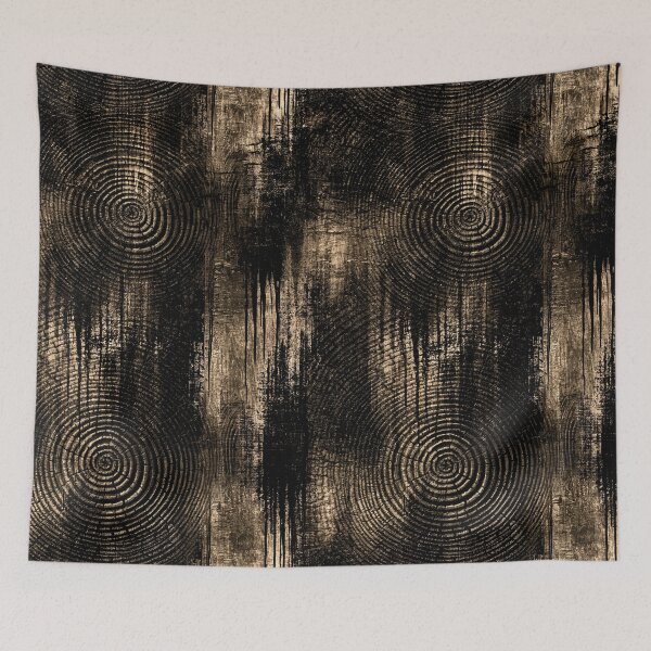 Item preview, Abstract Rusted Swirls on Metal Wall designed and sold by Piotrek0001.