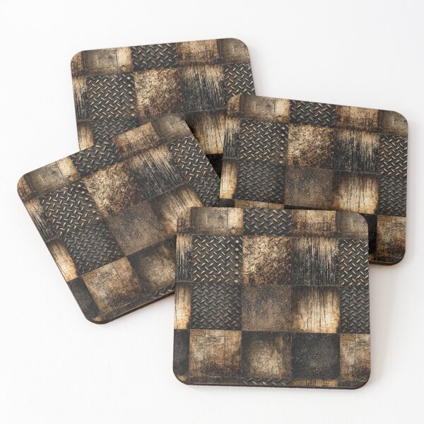 Item preview, Mixed Geometric Industrial Rust Pattern designed and sold by Piotrek0001.