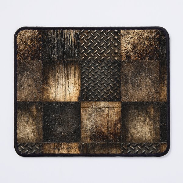 Item preview, Mixed Geometric Industrial Rust Pattern designed and sold by Piotrek0001.