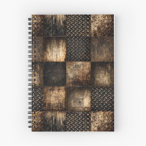 Item preview, Mixed Geometric Industrial Rust Pattern designed and sold by Piotrek0001.