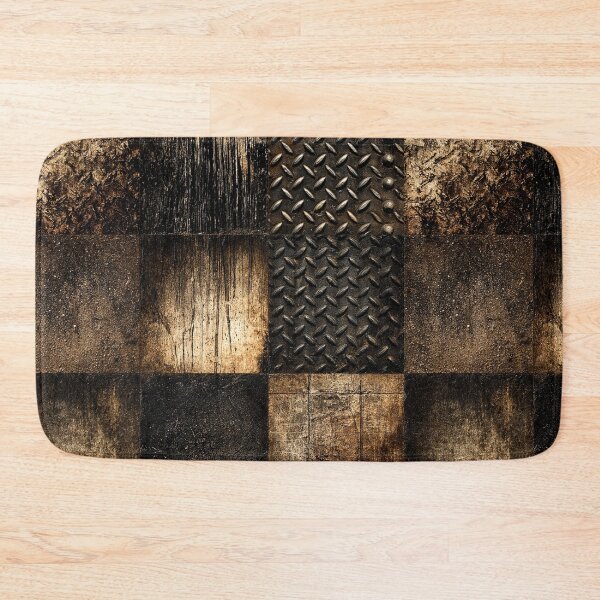 Item preview, Mixed Geometric Industrial Rust Pattern designed and sold by Piotrek0001.