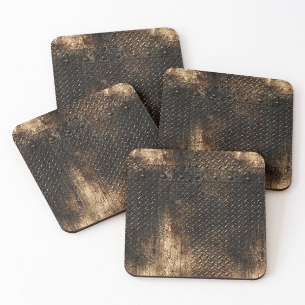 Item preview, Deep Graphite Distressed Diamond Plate designed and sold by Piotrek0001.