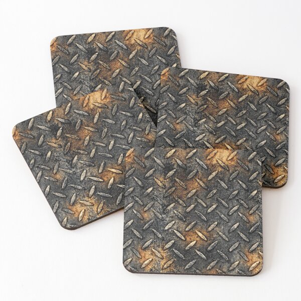 Item preview, Aged Industrial Diamond Plate Texture designed and sold by Piotrek0001.