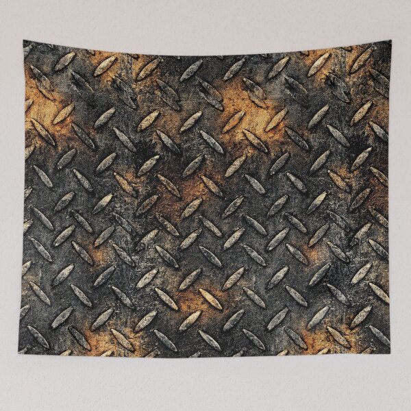 Item preview, Aged Industrial Diamond Plate Texture designed and sold by Piotrek0001.