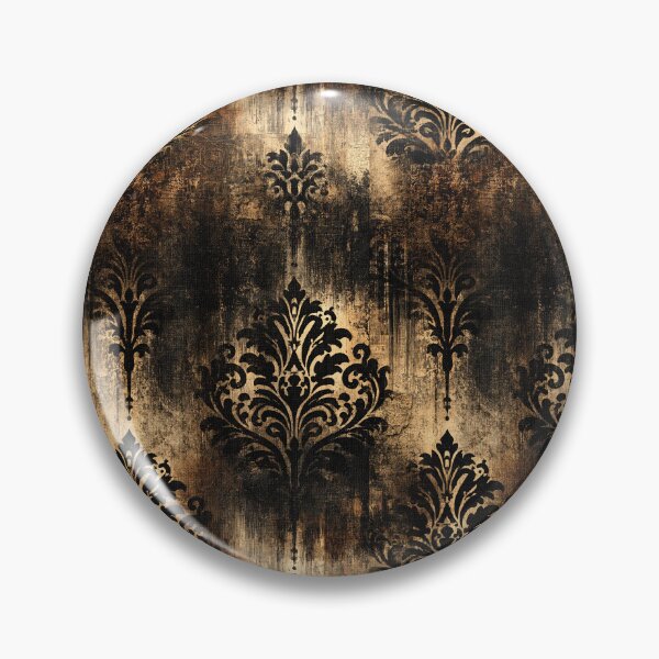 Item preview, Vintage Gothic Damask on Dark Steel designed and sold by Piotrek0001.