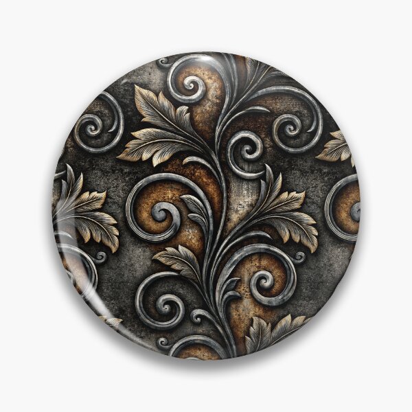 Item preview, Antique Silver Baroque Relief Ornament designed and sold by Piotrek0001.