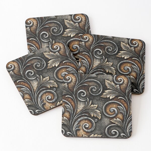 Item preview, Antique Silver Baroque Relief Ornament designed and sold by Piotrek0001.