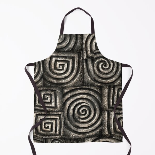 Item preview, Ancient Spiral Relief on Dark Iron designed and sold by Piotrek0001.