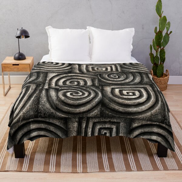 Item preview, Ancient Spiral Relief on Dark Iron designed and sold by Piotrek0001.