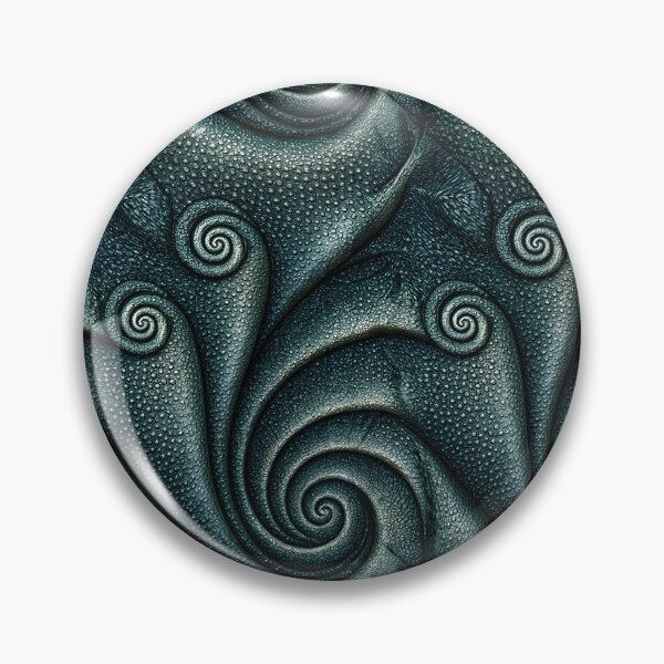 Item preview, Blue Patina Swirls on Textured Metal designed and sold by Piotrek0001.