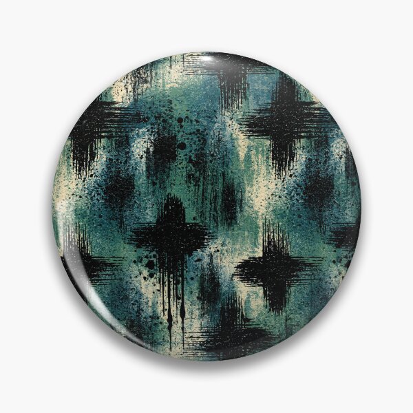 Item preview, Verdigris Cross Pattern on Rusted Metal designed and sold by Piotrek0001.