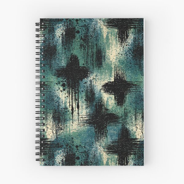 Item preview, Verdigris Cross Pattern on Rusted Metal designed and sold by Piotrek0001.