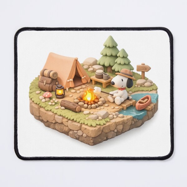 Item preview, Isometric Micro Camping Tiny Outdoor Adventure designed and sold by teemix.
