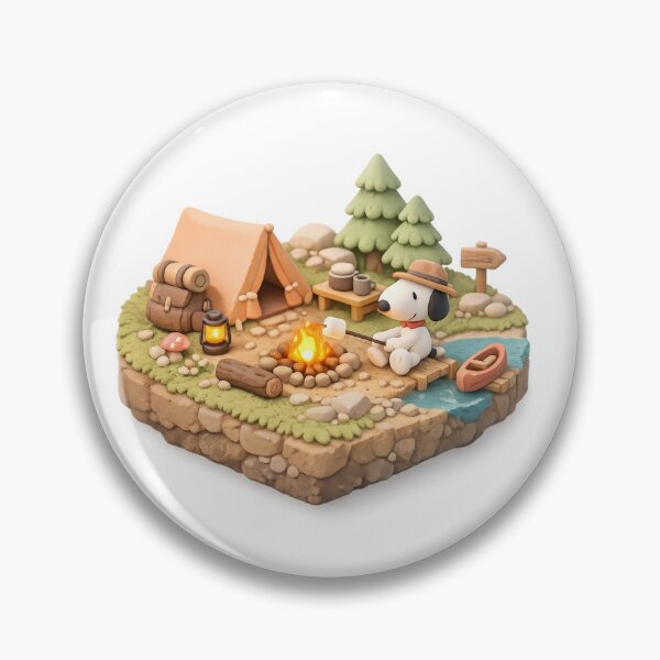 Item preview, Isometric Micro Camping Tiny Outdoor Adventure designed and sold by teemix.