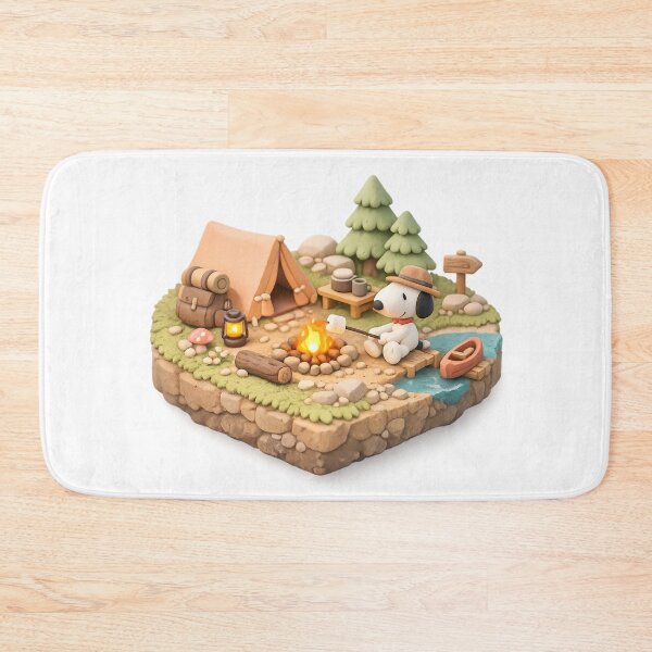 Item preview, Isometric Micro Camping Tiny Outdoor Adventure designed and sold by teemix.