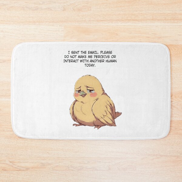 Item preview, I Sent The Email Funny Office Introvert Bird designed and sold by SassyArtistry.