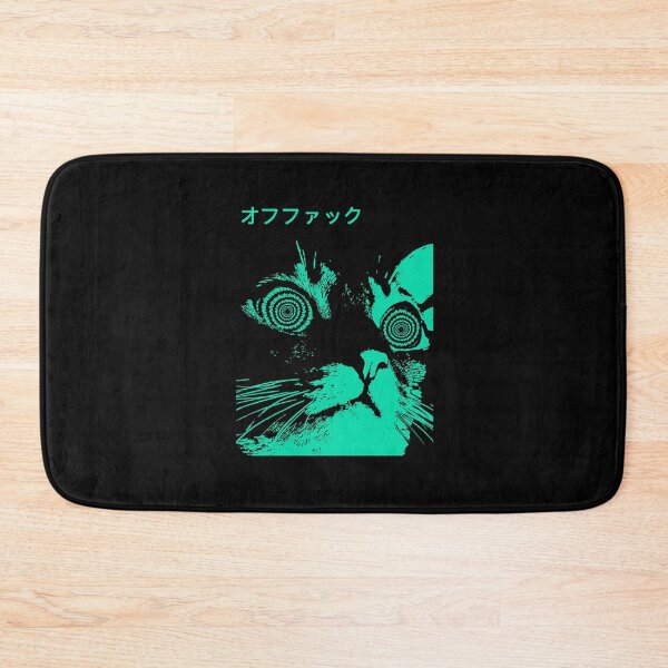 Item preview, vaporwave cool cat japanese urban neon style designed and sold by Shoshta.