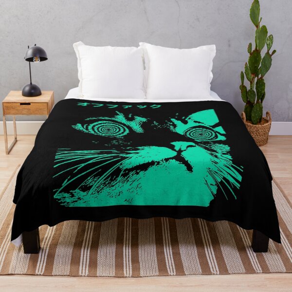 Item preview, vaporwave cool cat japanese urban neon style designed and sold by Shoshta.