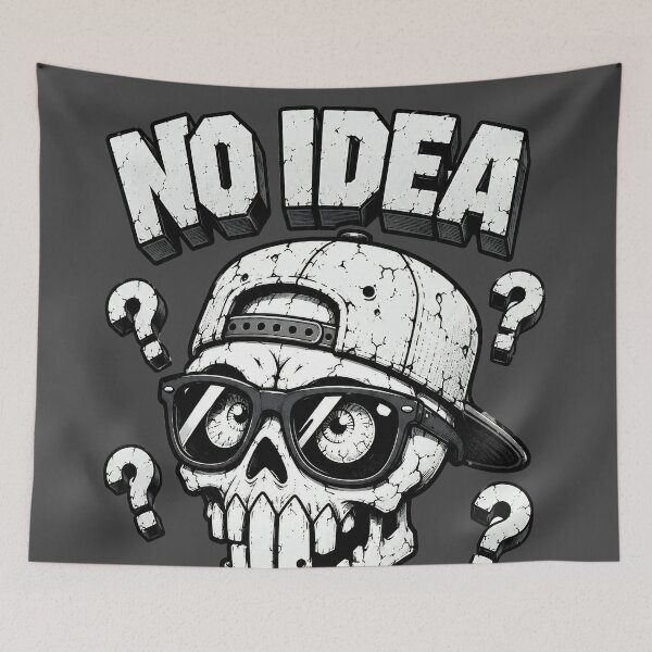 Item preview, cunfusing skull designed and sold by aliraweb.