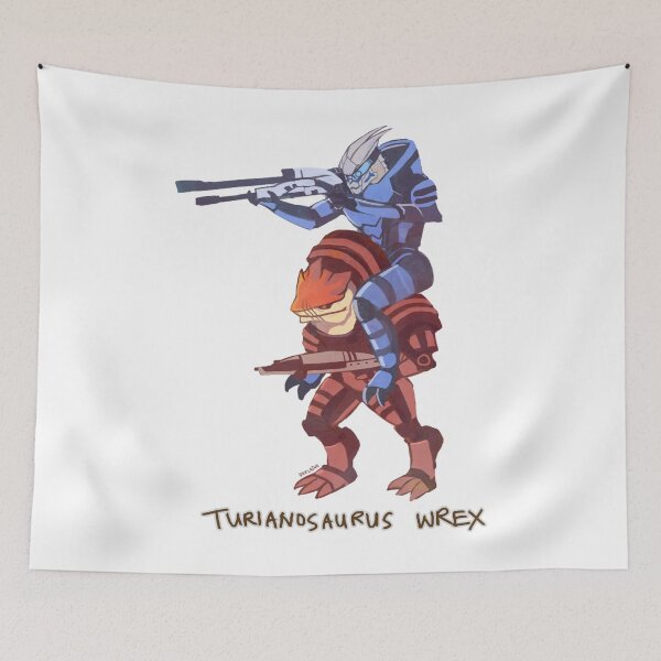 Item preview, turianosaurus wrex designed and sold by Shoshta.