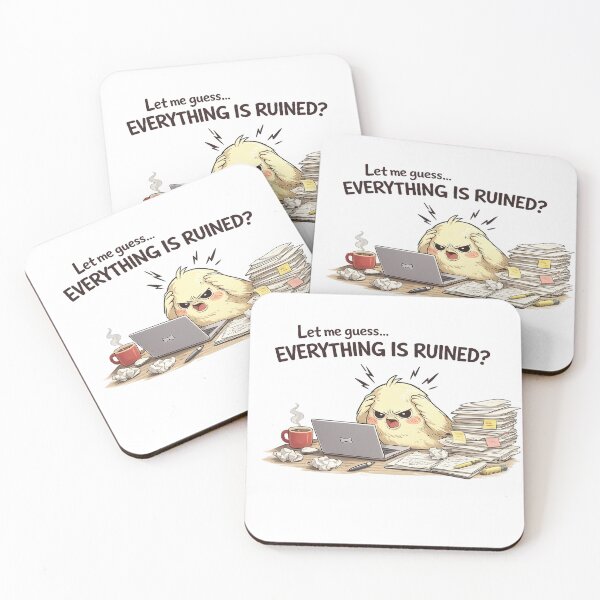 Item preview, Let Me Guess Everything Is Ruined Funny Bird designed and sold by SassyArtistry.