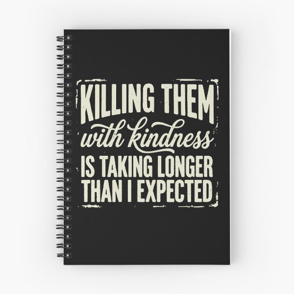 Item preview, Killing Them With Kindness designed and sold by sawczy-shop.