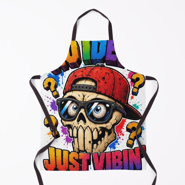 Item preview, vibing skull designed and sold by aliraweb.
