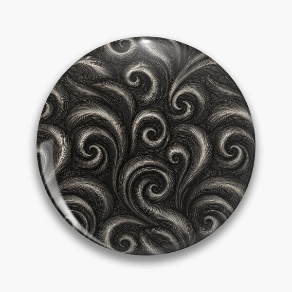 Item preview, Silver Liquid Metal Swirl Relief designed and sold by Piotrek0001.