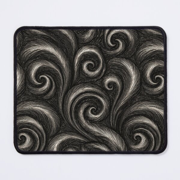Item preview, Silver Liquid Metal Swirl Relief designed and sold by Piotrek0001.