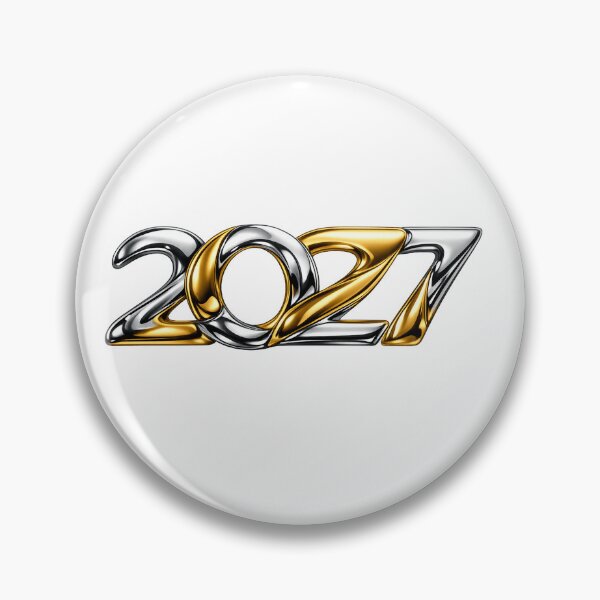 Item preview, 2027 New Year Liquid Gold and Metallic Chrome Luxury Party designed and sold by teemix.