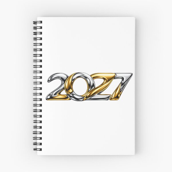 Item preview, 2027 New Year Liquid Gold and Metallic Chrome Luxury Party designed and sold by teemix.