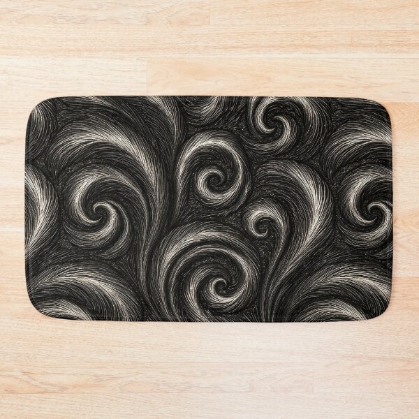 Item preview, Silver Liquid Metal Swirl Relief designed and sold by Piotrek0001.