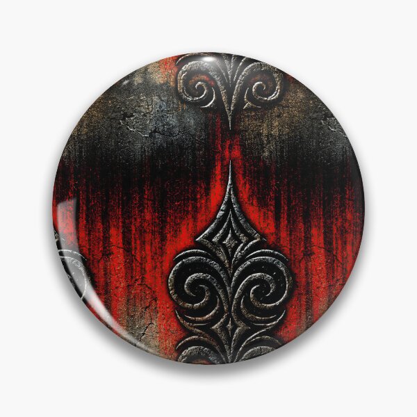 Item preview, Sanguine Gothic Relief on Charred Metal designed and sold by Piotrek0001.