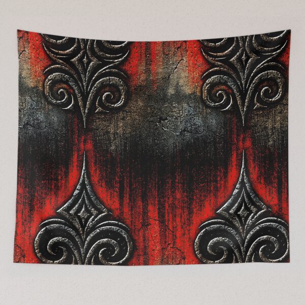 Item preview, Sanguine Gothic Relief on Charred Metal designed and sold by Piotrek0001.