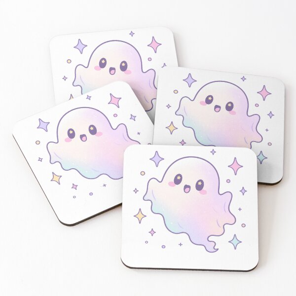 Item preview, Floating Ghostling – Cute Pastel Ghost Sticker designed and sold by Cerys-GS.