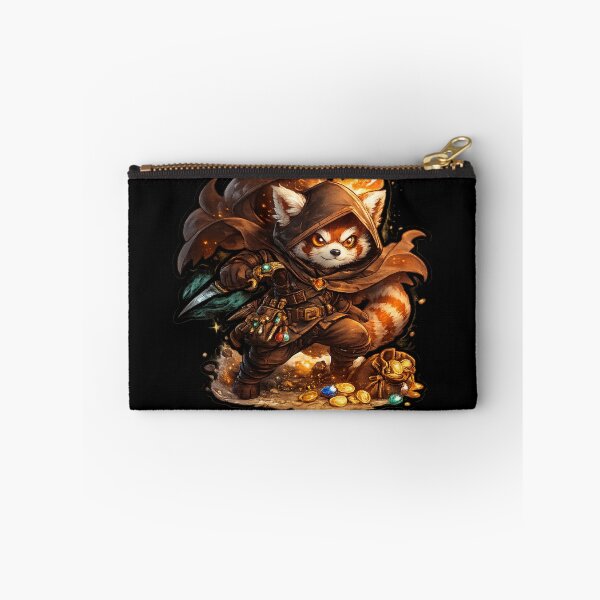 Item preview, Brave red panda in the shadow of the night designed and sold by No-No-Name.