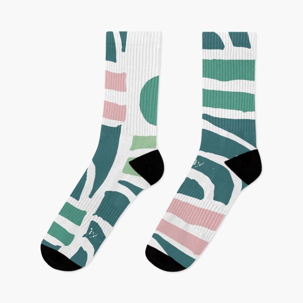 Item preview, Mid-Century Modern in Mint Green and Pink Pattern designed and sold by DEC02.