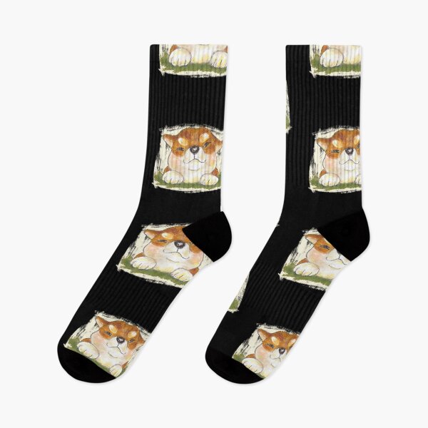 Item preview, Happy-Looking Shiba Inu designed and sold by Toru Sanogawa.