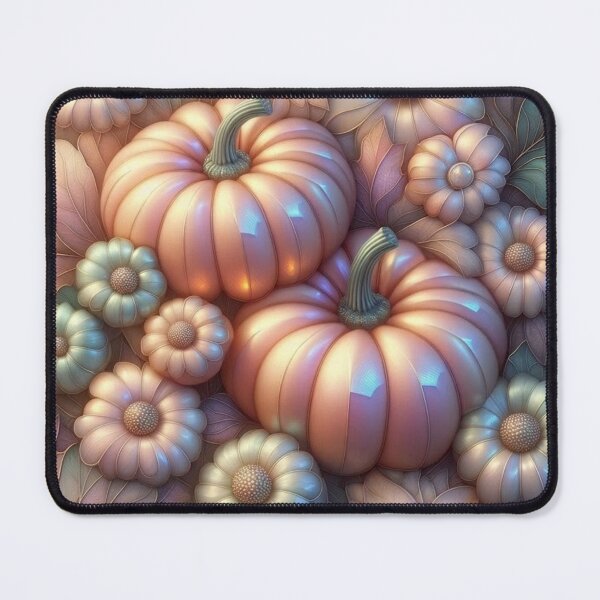 Item preview, Elegant Pastel Pumpkin Floral Halloween Aesthetic designed and sold by BriSher.