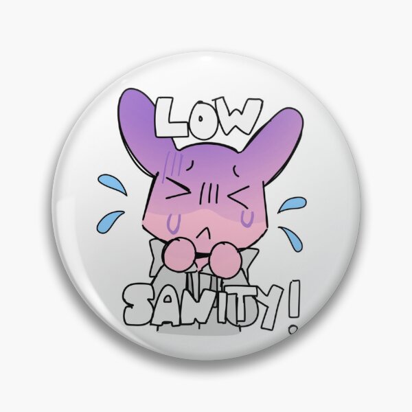 Item preview, Low Sanity Gamer UI Bar Dark Humor Graphic designed and sold by teemix.