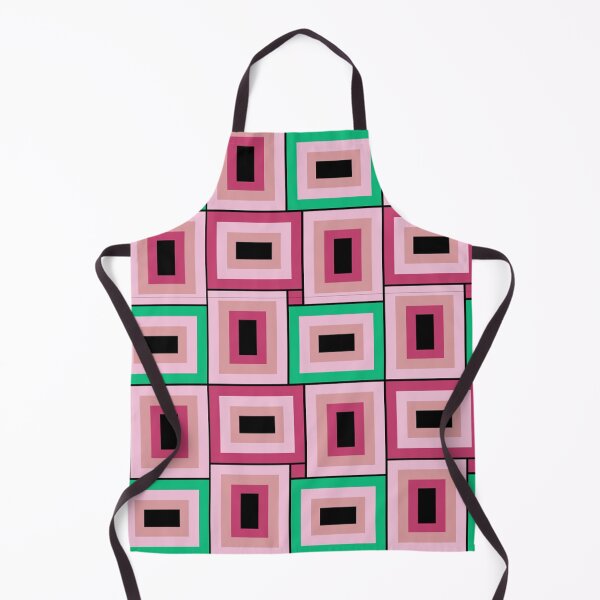 Item preview, Mid-Century Modern Pink, Green And Magenta Rectangle Pattern designed and sold by DEC02.