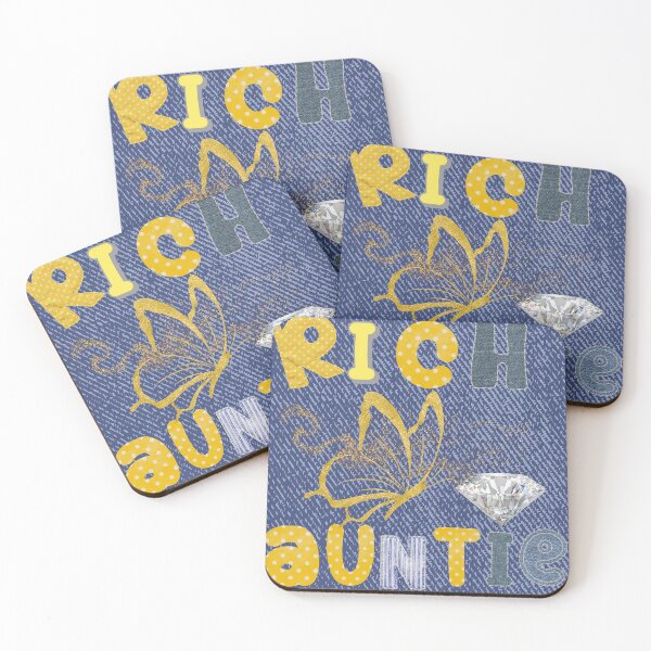 Item preview, Rich aunties who step outside in style. designed and sold by Tea shirts & more.