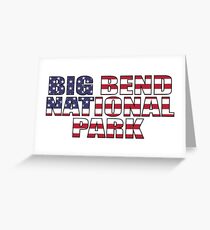 Big Bend National Park Texas Greeting Card