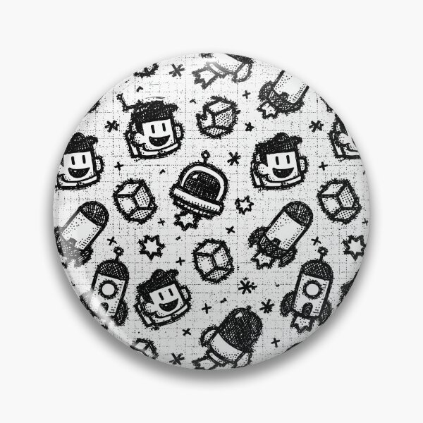 Item preview, Whimsical Astronaut and Rocket Cartoon Pattern designed and sold by Piotrek0001.