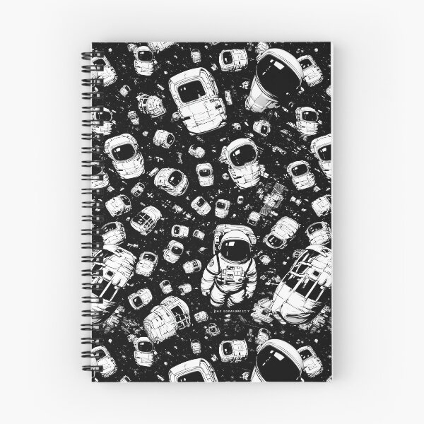 Item preview, Monochromatic Space Mission Gear Pattern designed and sold by Piotrek0001.